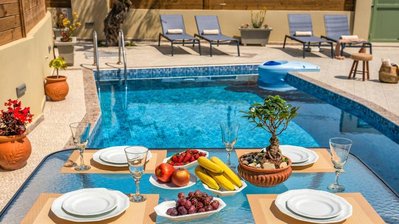 Coral Villa Tragaki Ngoại thất bức ảnh