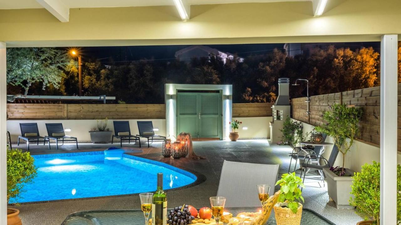Coral Villa Tragaki Ngoại thất bức ảnh